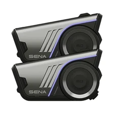 Sena 60S Dual Pack Motorcycle Helmet Bluetooth Communication System Intercom