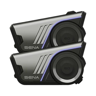 Sena 60S Doppelpack Motorradhelm Bluetooth Kommunikationssystem Gegensprechanlage