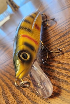 Livingston Lures Flipper Fishing Lure With A Perch Style Color Pattern