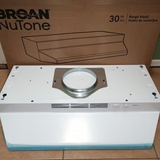 *DENTED* Broan-NuTone F40000 White 30" 230 Blower CFM UnderCabinet Range Hood