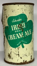 Schaefer Irish Cream Ale 12 oz. Flat Top Beer Can