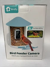 NETVUE Birdfy Smart Bird Feeder with Camera, Bird Watching Camera Open Box 