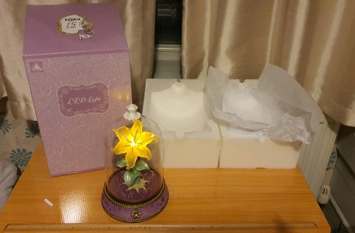 NEW Disney Store Tangled Sundrop Magic Flower LED Light Rapunzel