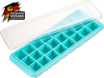 Eiswürfelform Silikon Mit Deckel - Ice Cube Tray Eiswürfelbehälter Für Cocktails