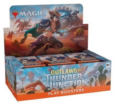 MTG Outlaws of Thunder Junction Play Booster Box OJT English New Sealed Magic