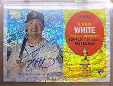 EVAN WHITE 2021 Topps All-Star Rookie Cup Holo Foil /99 AU #RCA-EW Seattle