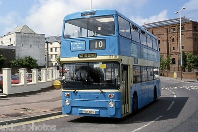 Greater Manchester South - Birkenhead & District 4166 Birkenhead 1995 Bus Photo