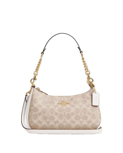 【Coach X Peanuts】Hailey Flap バック在庫確認願います CBJ73 Coach X Peanuts Hailey Flap Bag In Signature Canvas With