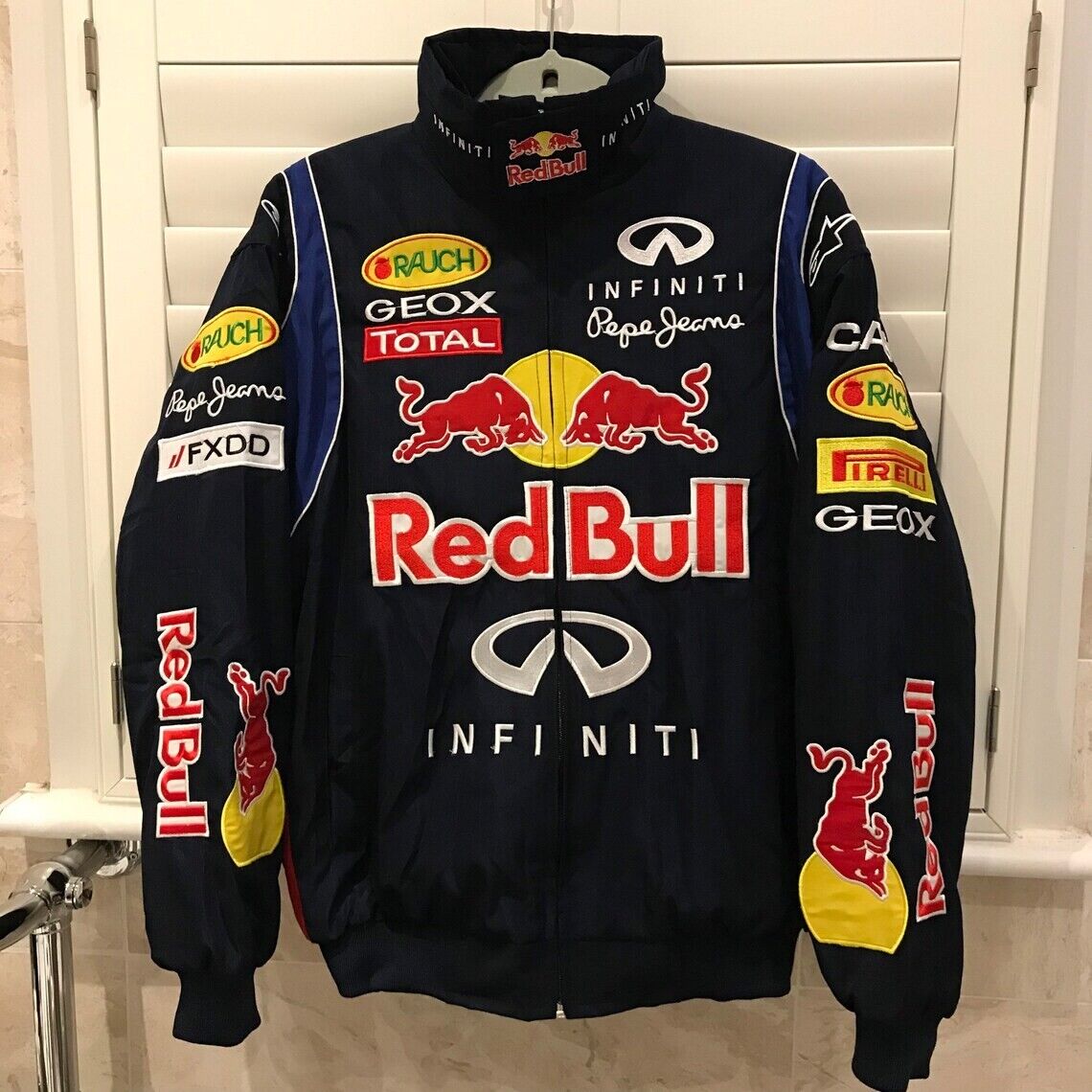 Vintage Red Bull Infiniti F1 Nascar Embroidered Blue Racing Vintage Red Bull Infiniti F1 Nascar Embroidered Blue Racing