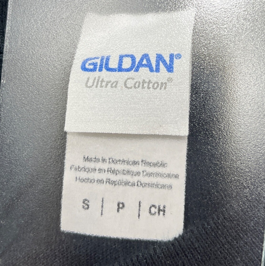 UTD Black Graphic Tee By Gildan Ultra Cotton Mens S 45f