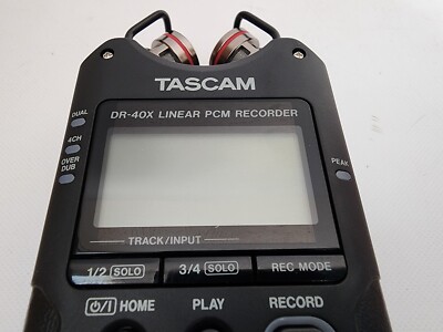 TASCAM DR-40X USB Audio Interface 4ch Linear PCM Handy Recorder | eBay