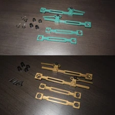 New Bright Holiday Express ONE SET - LOCOMOTIVE WHEEL COUPLING ROD 380 384 train