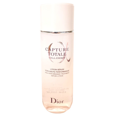 Dior Capture Totale Cell Energy LOTION-SERUM 175mL JUMBO Size ~ 2/3 FULL
