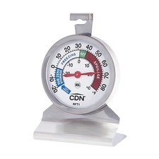 Heavy Duty Dual Thermometer for Refrigerator and Freezer Accurate Monitoring