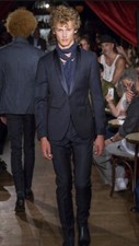 John Varvatos Collection Shawl Collar Suit. 40/50. 2495