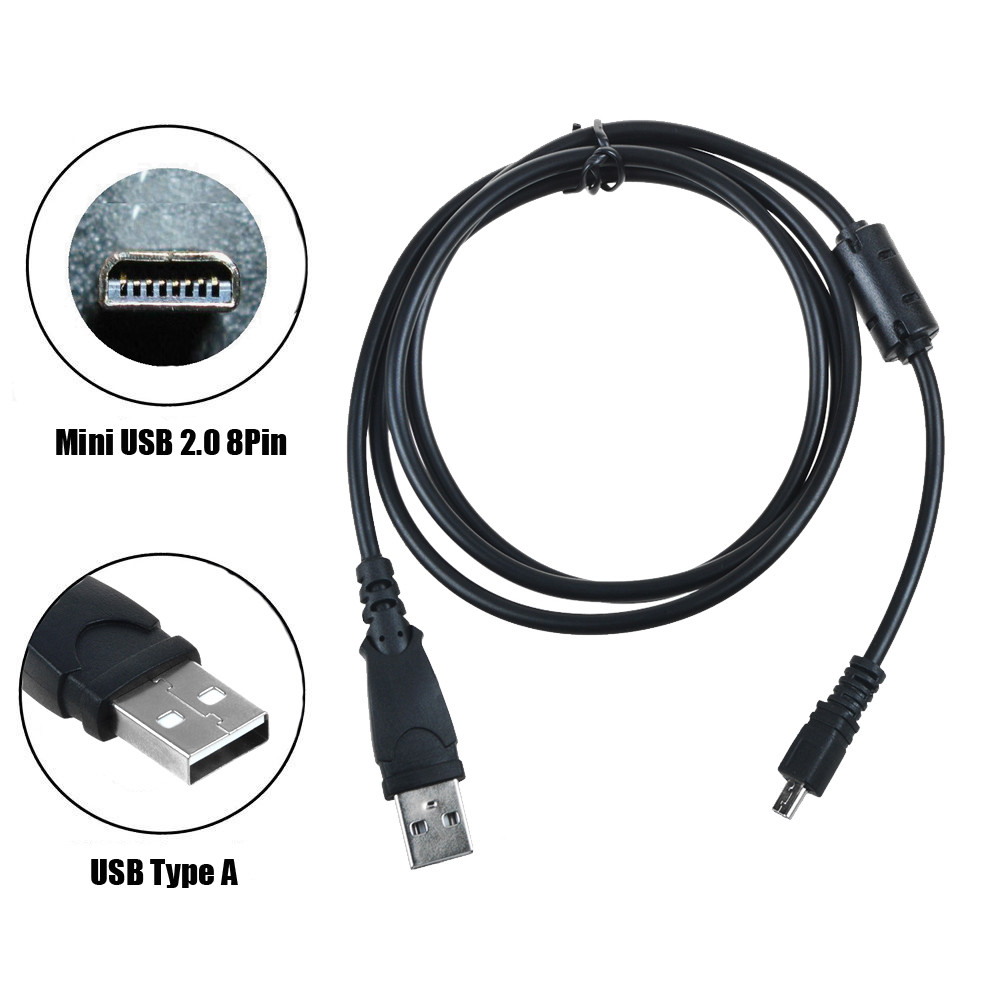 Cavo Dati USB Compatibile Con Panasonic Lumix DMC-FZ18, DMC - Foto 4