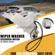For Kia Sportage 2017-2019 Wiper Washer Reservoir+Motor 98610-D9001 USA