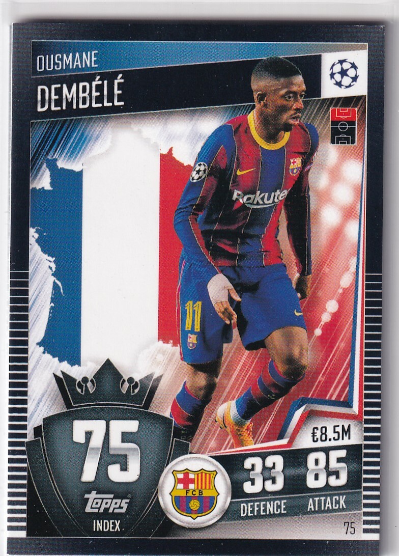 Topps Match Attax 101 20/21 Nr. 75 Ousmane Dembele | eBay.de