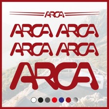 Adesivo set loghi “Arca Logo” per camper caravan roulotte - Vari colori
