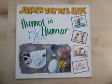 Jürgen von der Lippe Autogramm signed LP-Cover "Humor ist Humor" Vinyl