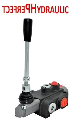 PERFECT HYDRAULIC Distributeur hydraulique manuelle vanne à levier 40L 1 section simple effet
