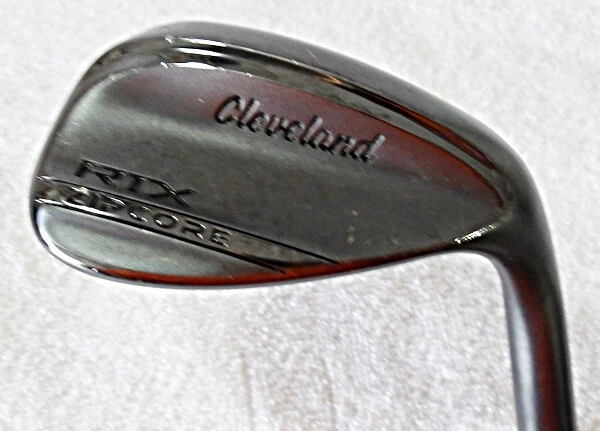 CLEVELAND RTX ZIPCORE BLACK SATIN EDGE 56 MID 10 - TTDG SPINNER WEDGE TOUR ISSUE - Image 2 of 4