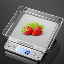 Digital Kitchen Scale, 3000g/0.1g Mini Pocket Jewelry Scale High Accuracy Scale