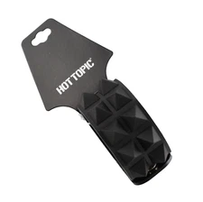 Hot Topic Silicone Rubber Wide Spike Bracelet #B2132