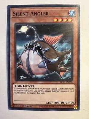 Yugioh - Silent Angler LED9-EN008 1st Edition Card Common - NM/M | eBay Yugioh - Silent Angler LED9-EN008 1st Edition Card Common - NM/M | eBay