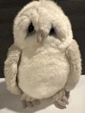 Realistic Lou Rankin Wordsworth Owl Plush Stuffed Toy W/Tags By Dakin 11" Tall