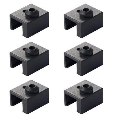 Ender-3-S1 Pro Hotend Silicone Sock: 6PCS 3D Printer Heater Block Silicone Co...