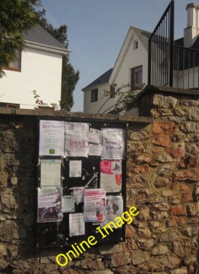 Photo 6x4 Noticeboard, Kingskerswell I seem to recall Percy Young writing c2013