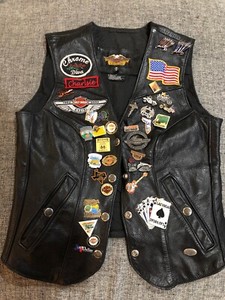 harley davidson sleeveless jacket