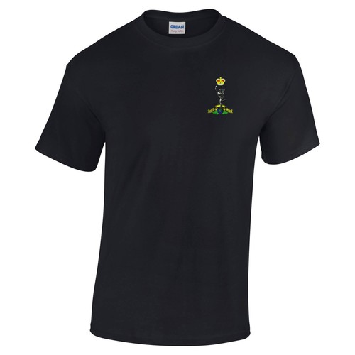 OFFICIAL Royal Signals Embroidered 100% Cotton T-Shirt - Picture 3 of 12