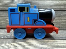 Mattel Gullane Thomas 2019 Thomas Train Engine Blue Plastic Red Black Toy