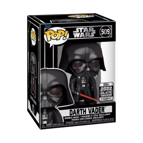Funko Pop! Vinyl: Star Wars - Darth Vader 2022 Galatic Convention  #509 New