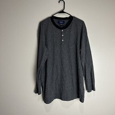 Nautica Sleepwear Shirt Mens Size Large