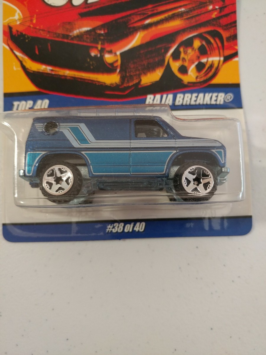 HOT WHEELS 40TH ANNIVERSARY SINCE '68 TOP 40 BAJA BREAKER, #38/40