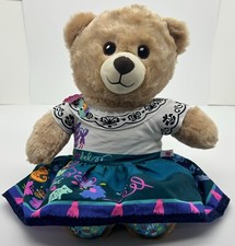 Build A Bear Happy Birthday 15" Brown Bear 3 Outfits Including Little Mermaid