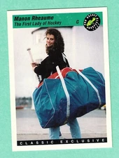 (1) MANON RHEAUME 1993 CLASSIC # 7 ATLANTA KNIGHTS  EX-MT  CARD (I7367)