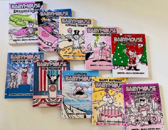 Complete Set 【20 BOOKS Collection】 Babymouse Books by Jennifer