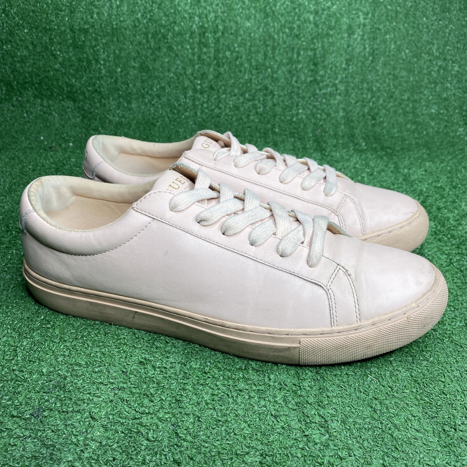 SAOLA Sneakers GUESS uomo Barette rosa chiaro moda taglia 13