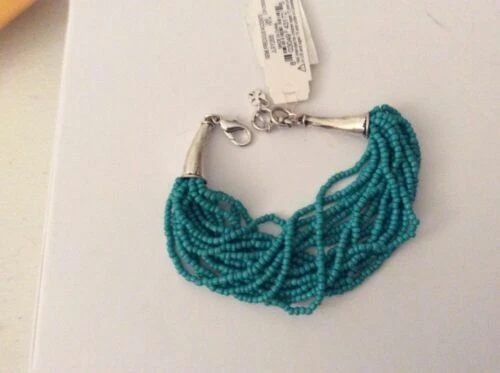 Joyería de Moda de Cuerno Lucky Brand Turquesa
