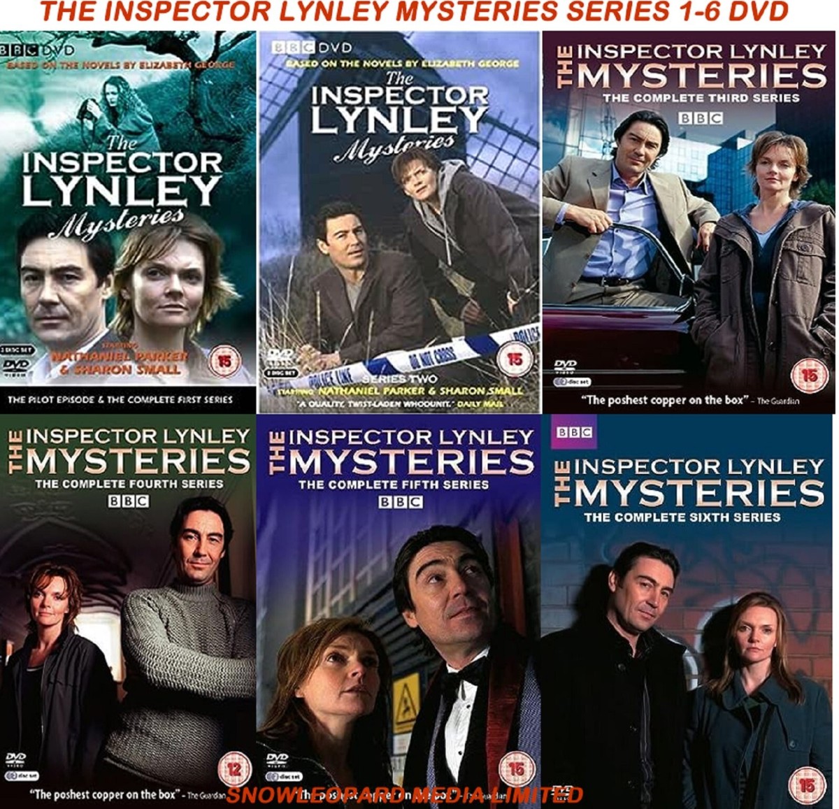 THE INSPECTOR LYNLEY MYSTERIES SERIES 1-6 DVD COLLECTION SEASON 1