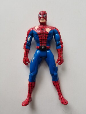 アメコミ TOYBIZ BATTLE RAVAGED SPIDER MAN Marvel Spider-Man Animated Series 1995 Battle Ravaged Action