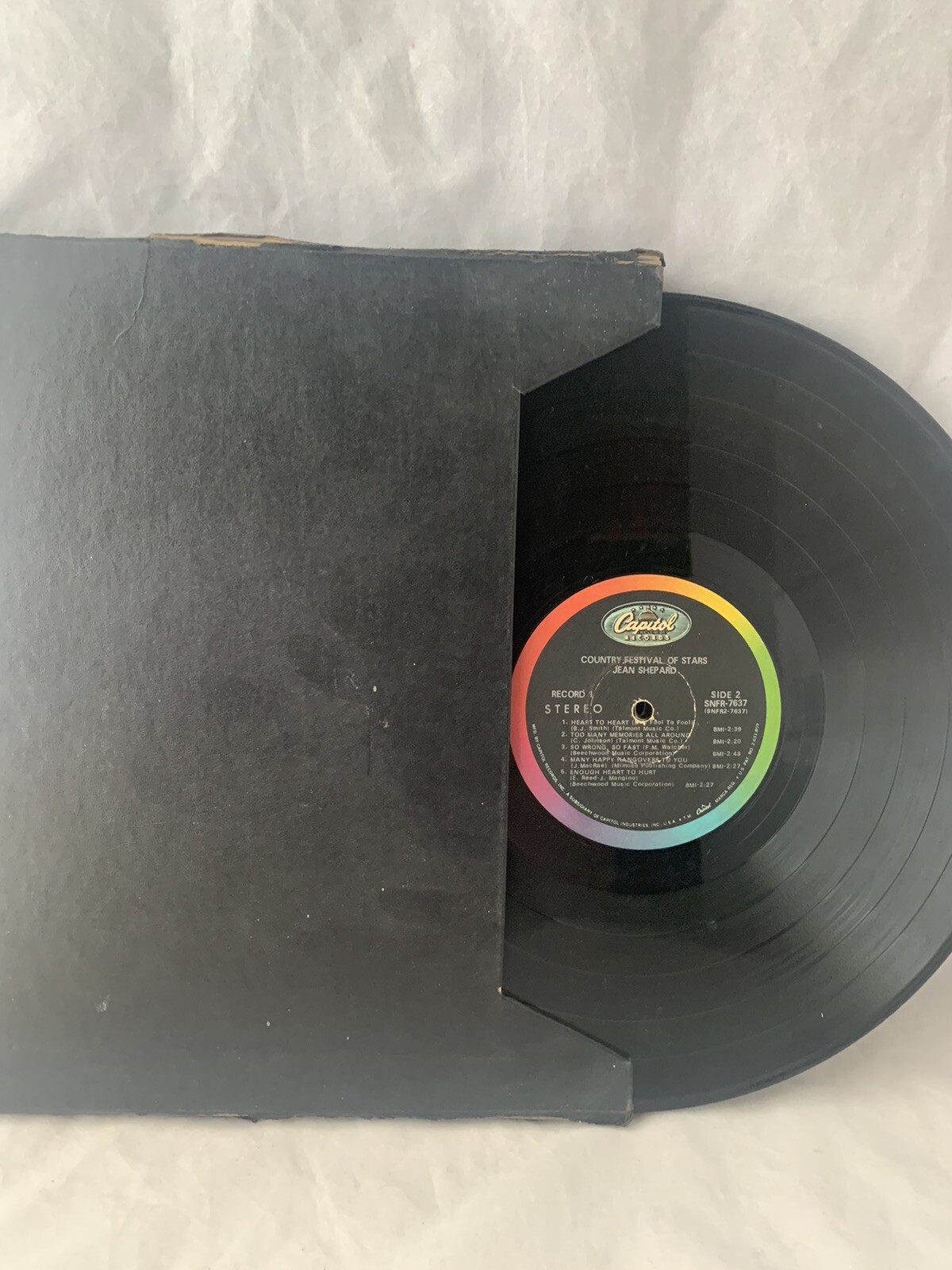 10 Classic Country Western LPs – Haggard, Husky, Miller & More – Vinyl Collection #2-image