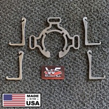 Welding Tank Organizing Rack - Hood Shield Helmet Cables Tools - WinterFab
