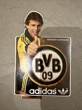 Borussia Dortmund BVB Aufkleber alt - adidas - Spieler Aufnäher Fussball #219