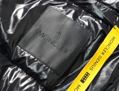 MONCLER x BARBOUR 100% cotton. nylon 90% down 10% feather From