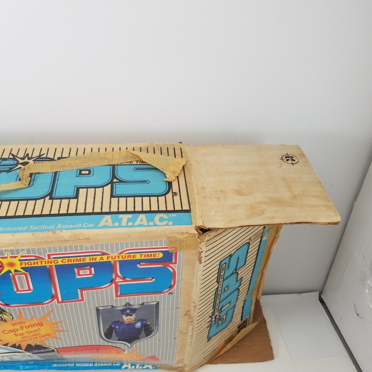 VINTAGE COPS N CROOKS C.O.P.S. -A.T.A.C. VEHICLE Cop Car Hasbro w/ Box & Driver | eBay